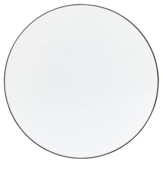 2 x bread and butter plate black ink - Raynaud